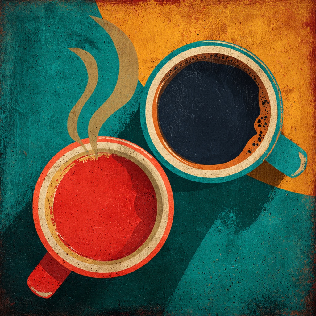 The Dibs app icon: two coffee mugs side by side